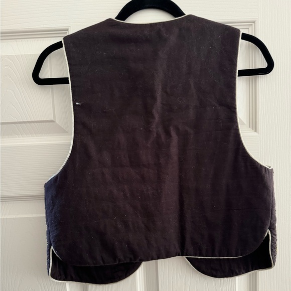 & Other Stories Beaded Tie Vest - Picture 4 of 5